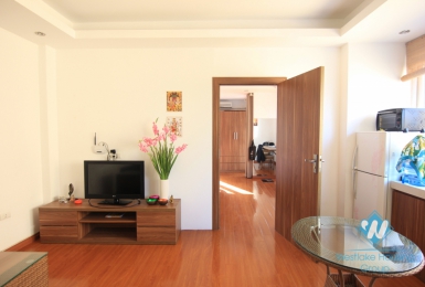 High floor, good natural light bedroom apartment for rent in Tay Ho, Hanoi